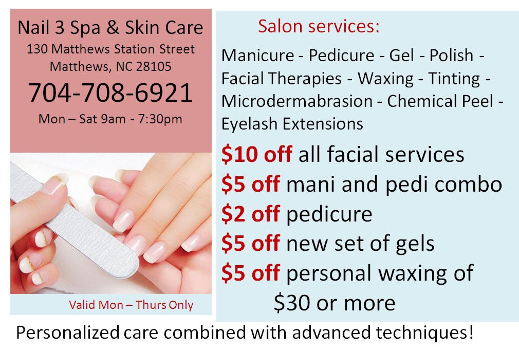 Nail3spa - Promotions
